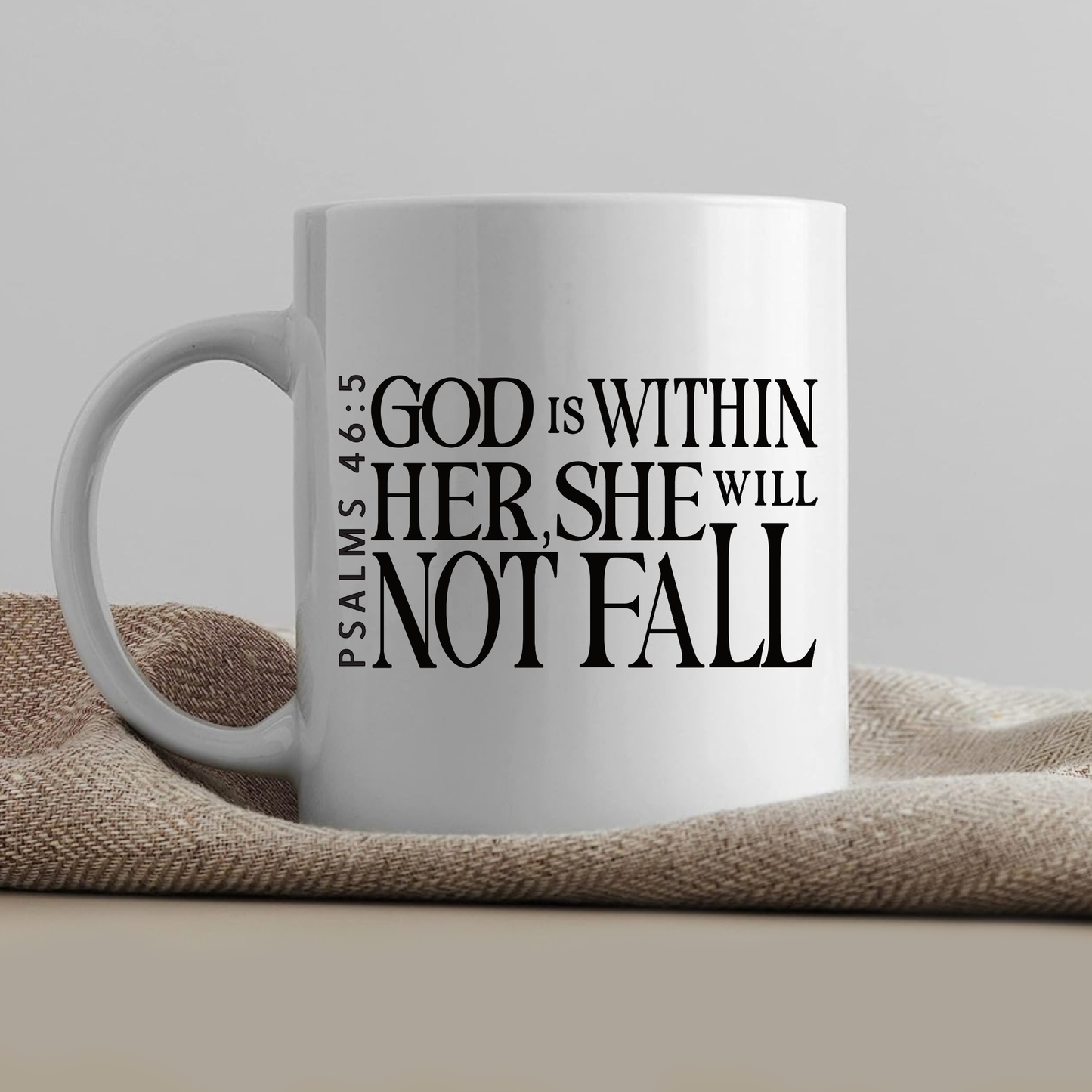 “God is Within Her” Mug