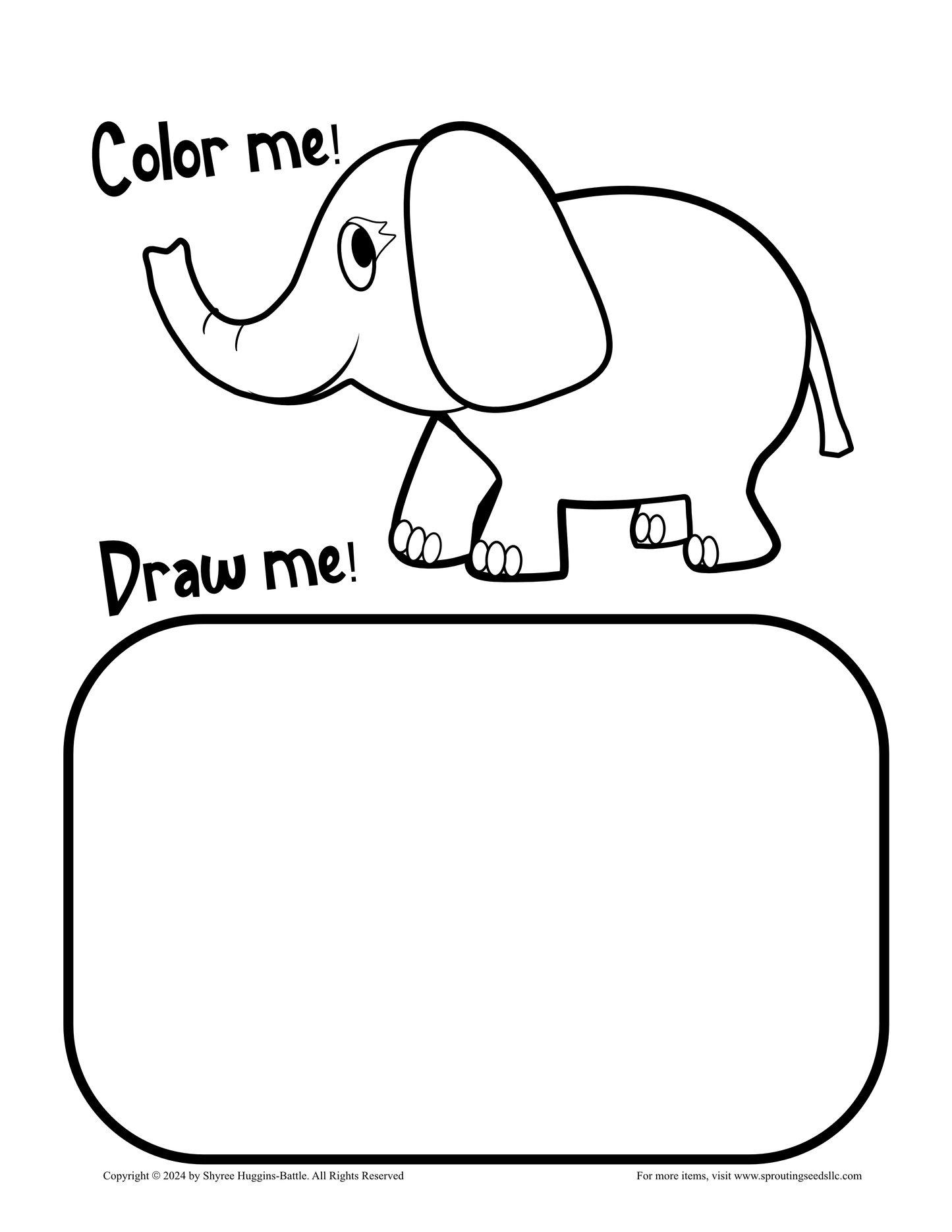 My Sketch Book: 50 Pages for Sketching and Fun! For ages 3+: Bonus Coloring Pages included!