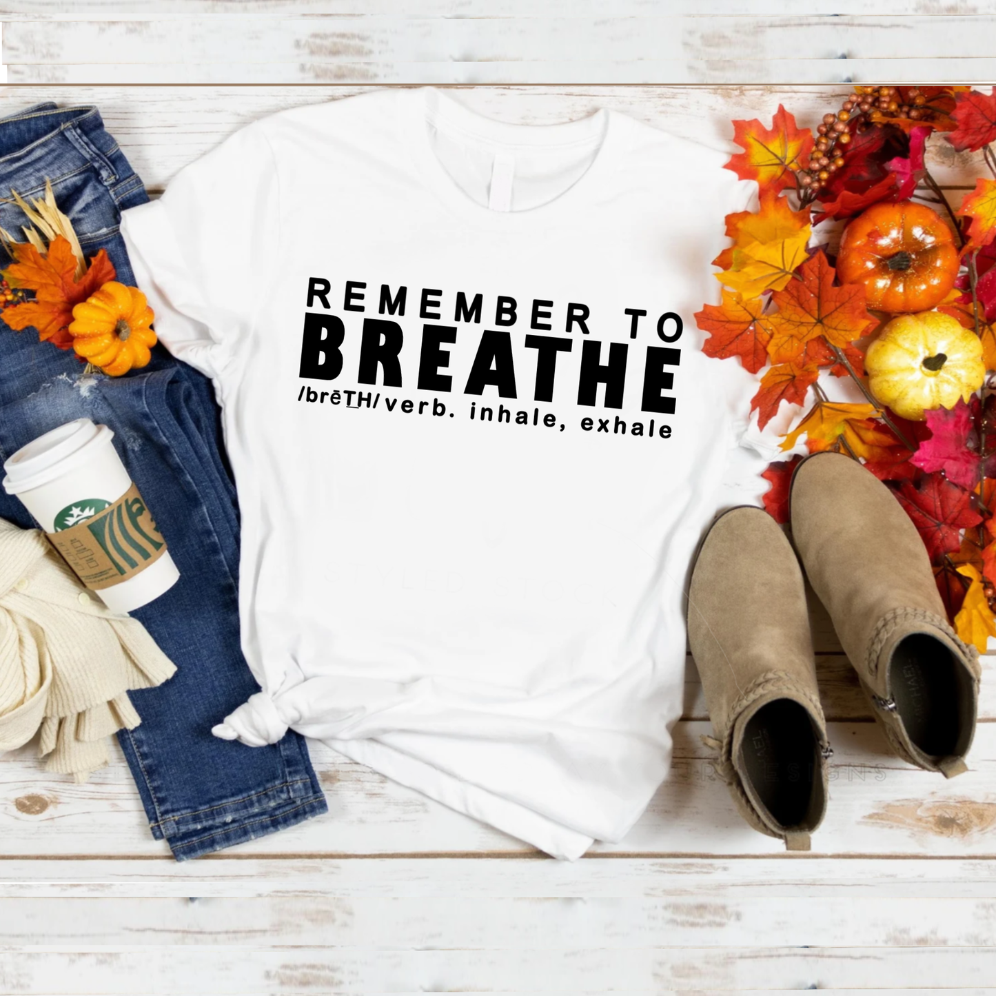 Women’s “Remember to Breathe” T-shirt