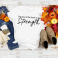 Women’s “The Joy of The Lord is My Strength” T-shirt