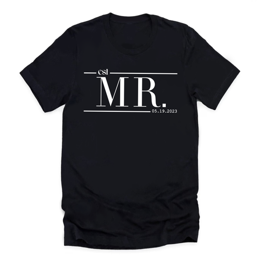 Men’s | Customize Your Anniversary | “Mr.” T-shirt