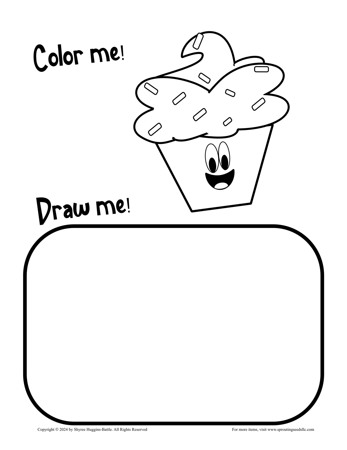 My Sketch Book: 50 Pages for Sketching and Fun! For ages 3+: Bonus Coloring Pages included!