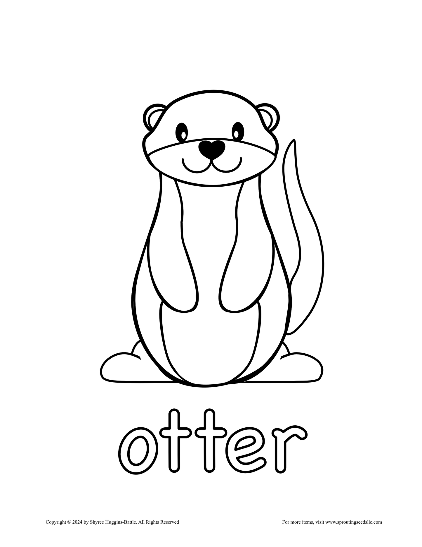 ABC’s and COLORING! SILLY, SIMPLE, BIG, and FUN COLORING BOOK FOR CHILDREN!