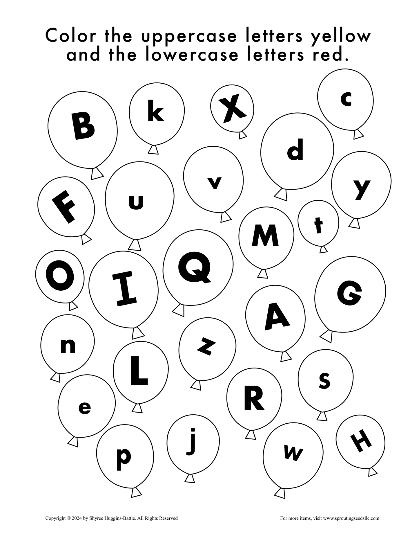 ABC’s and COLORING! SILLY, SIMPLE, BIG, and FUN COLORING BOOK FOR CHILDREN!