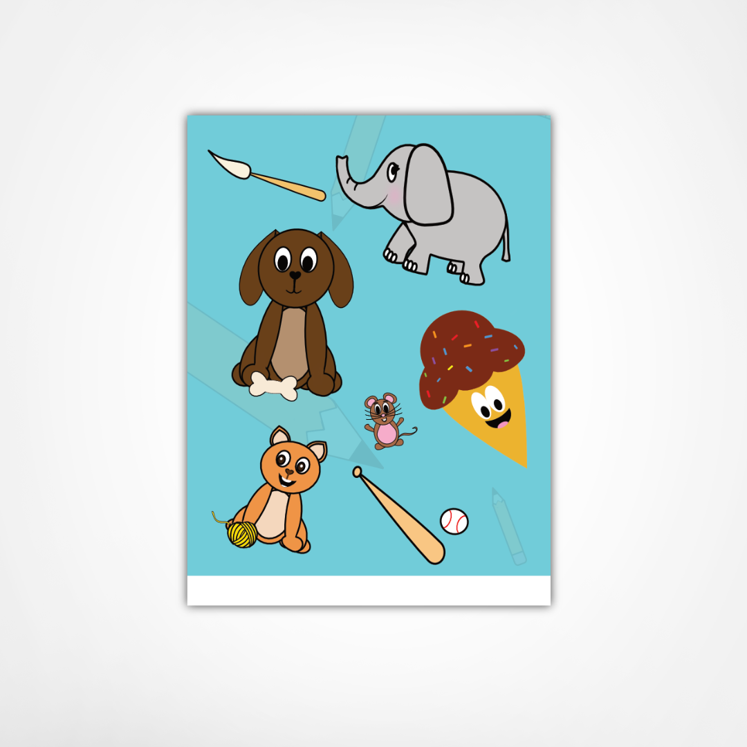 My Sketch Book: 50 Pages for Sketching and Fun! For ages 3+: Bonus Coloring Pages included!
