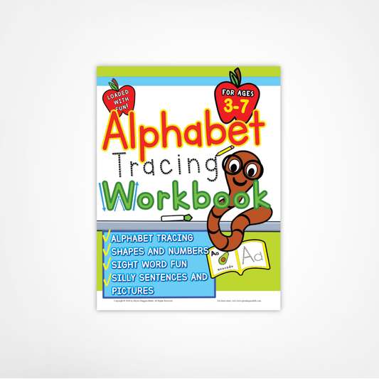 Alphabet Tracing Workbook: FOR AGES 3-7.